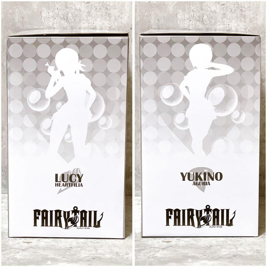 未開封 300個限定 フェアリーテイル ルーシィ＆ユキノ日焼けVer フィギュア
