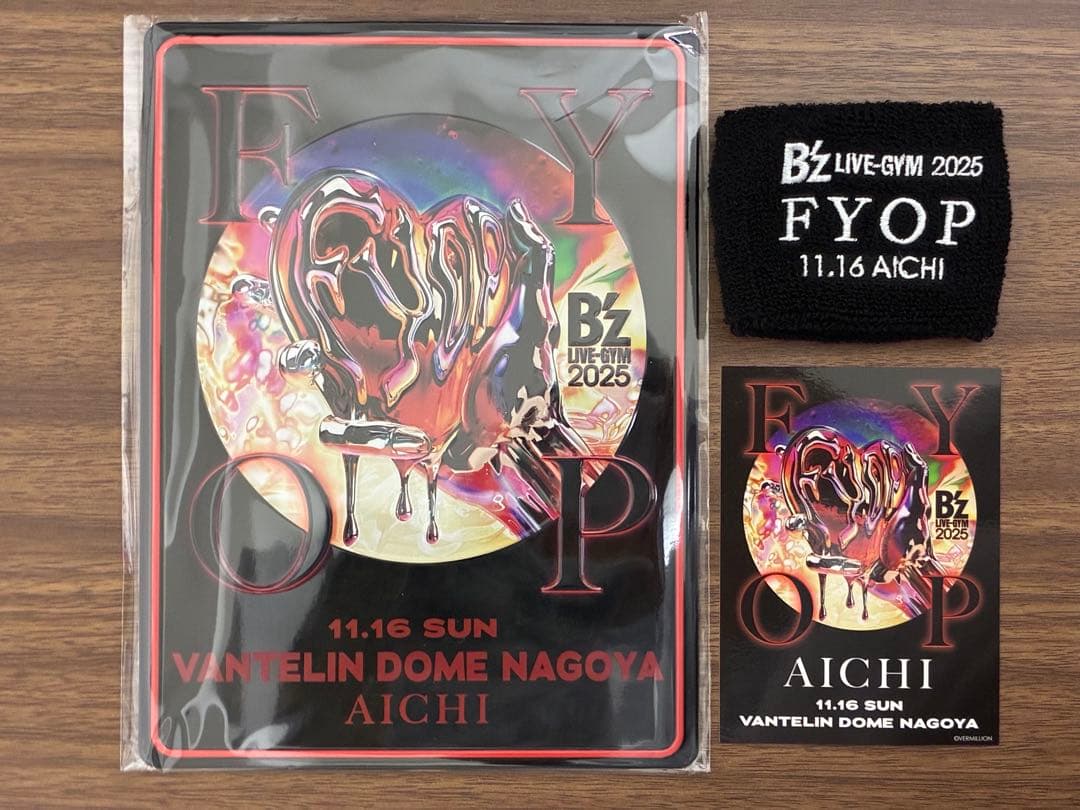 B'z LIVE-GYM 2025 FYOP 名古屋 グッズセット