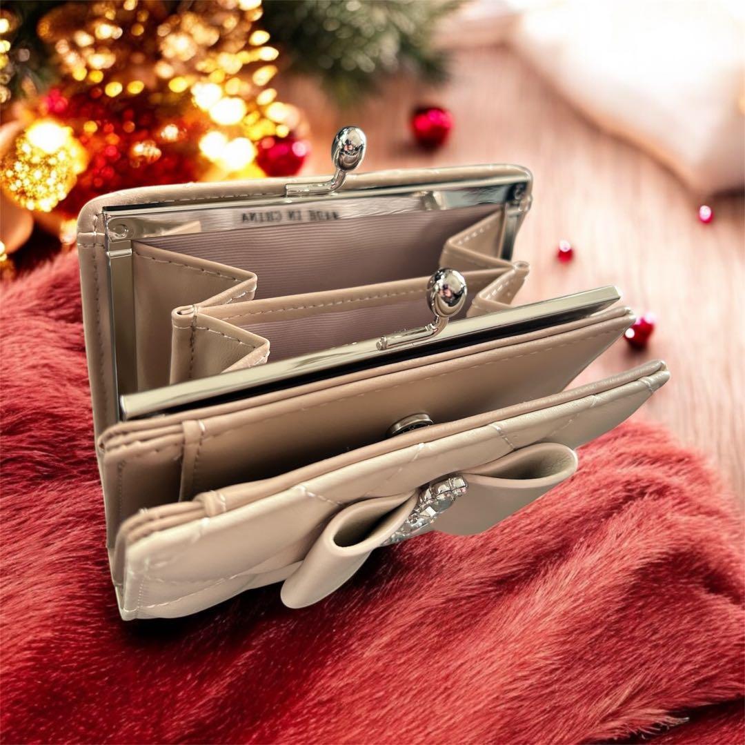 ジルスチュアート♡ビジュキルティング二つ折り財布☆新品