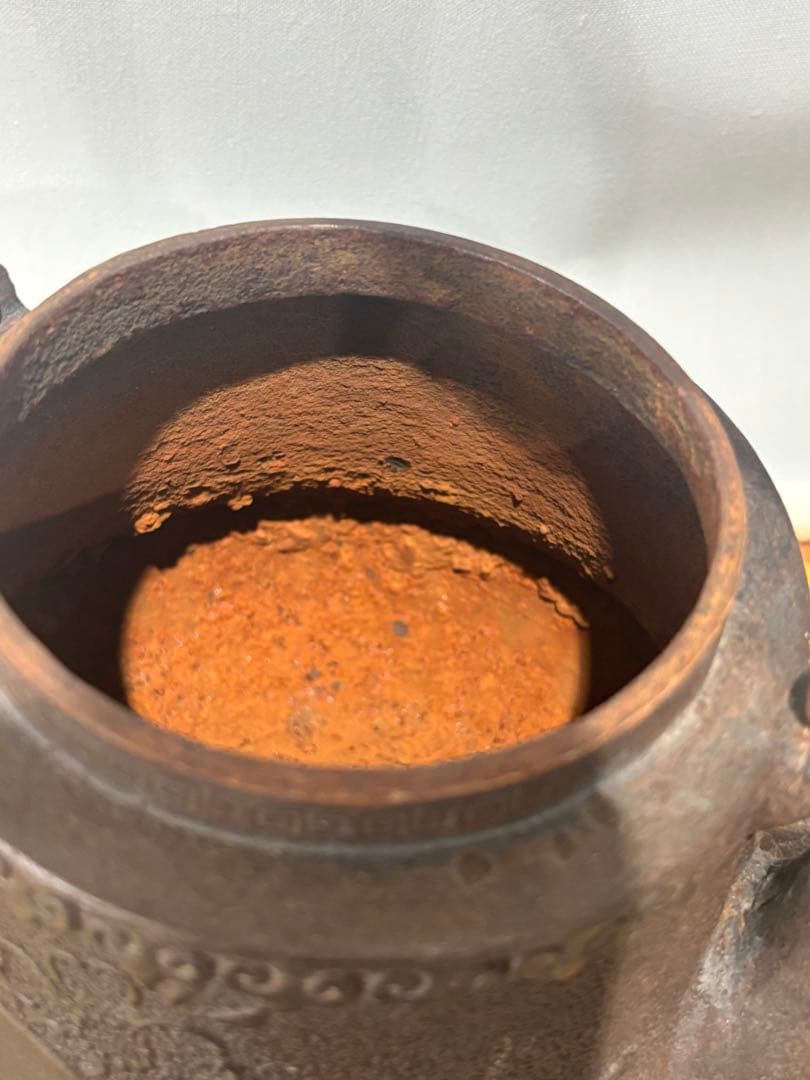 茶道具/鉄瓶/煎茶道具/茶器/鉄製/古董品/鉄瓶/工芸品（528）