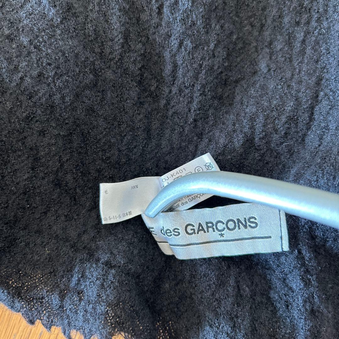 COMME des GARÇONS 黒マフラー