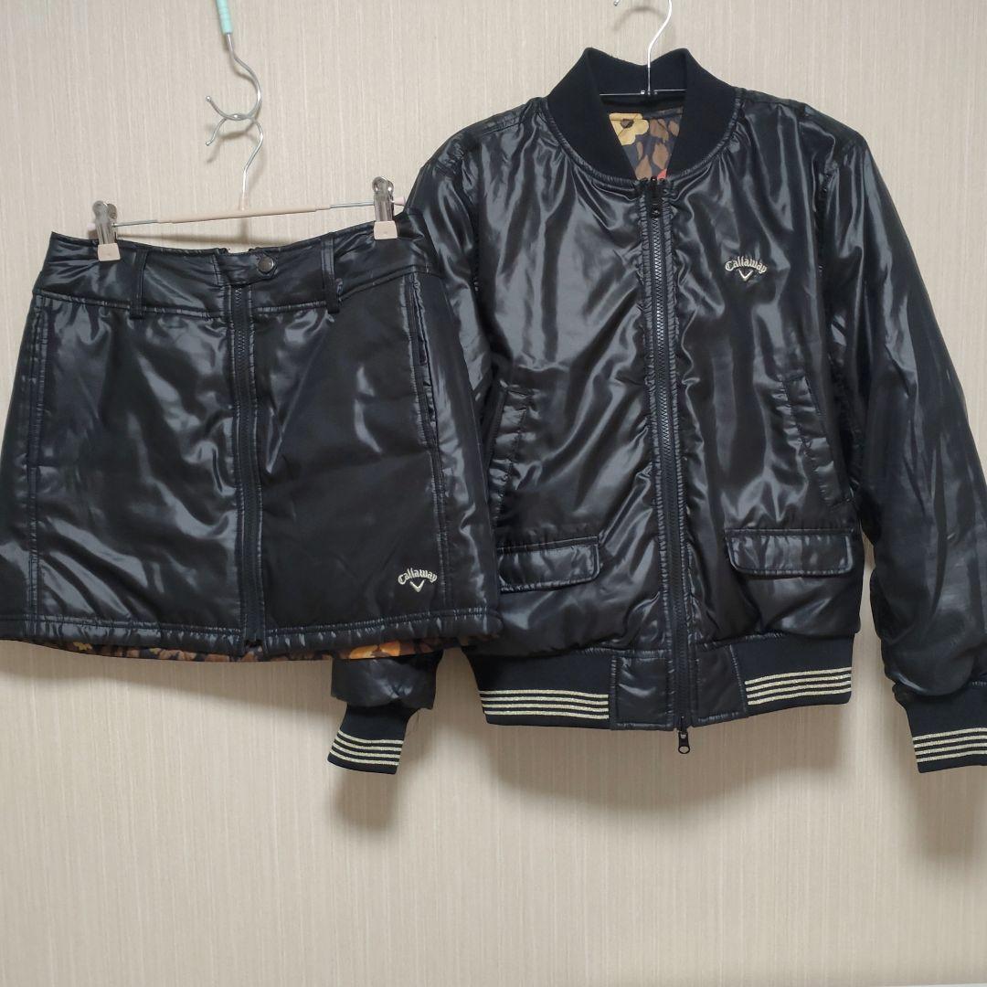 Callaway キャロウェイ リバーシブル セットアップ ウェア 冬ゴルフ