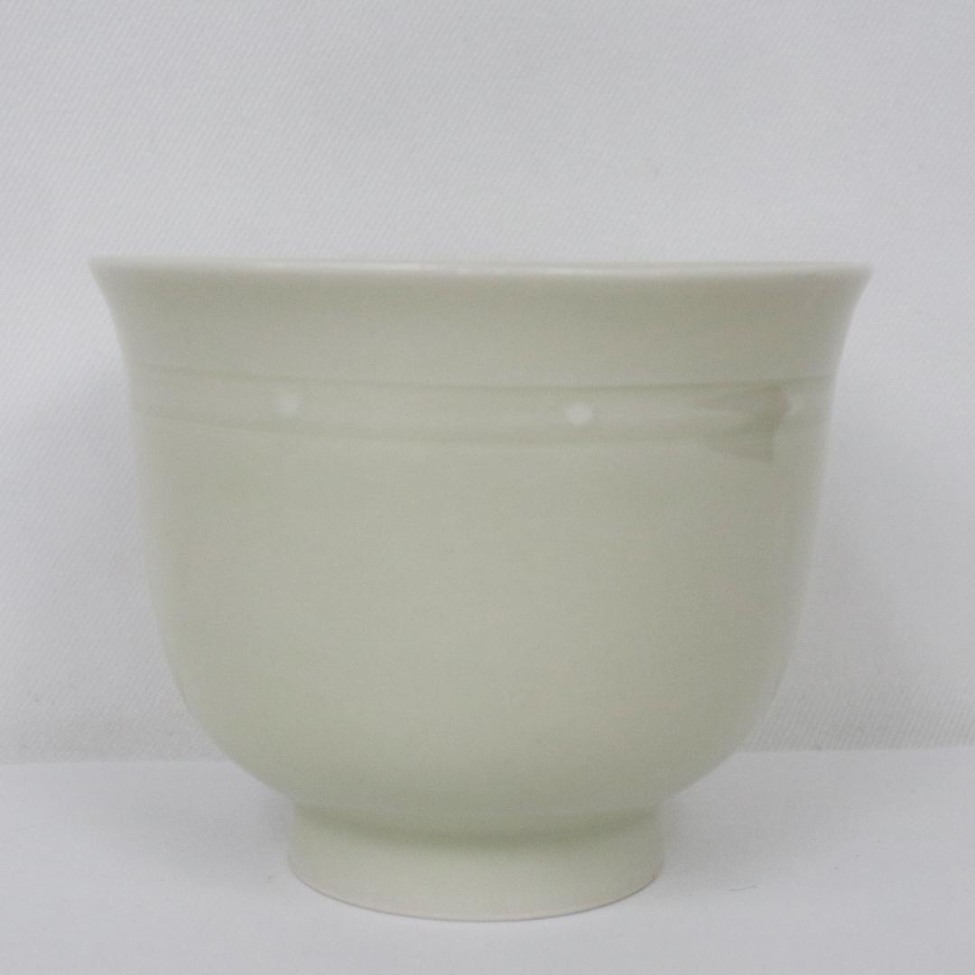 加藤泰一 牙白 茶碗 10客 清水焼 京焼