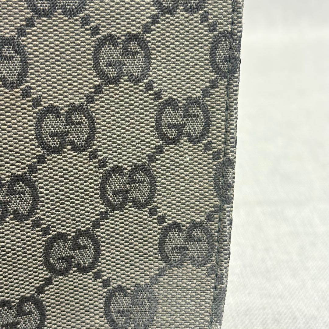 GUCCI グッチ ハンドバッグ GG柄 ジャッキー キャンバス ブラック