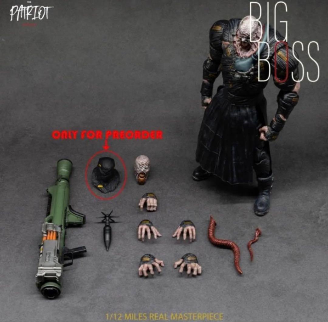 b*O様 バイオハザード 1/12 NEMESIS ネメシス patriot s