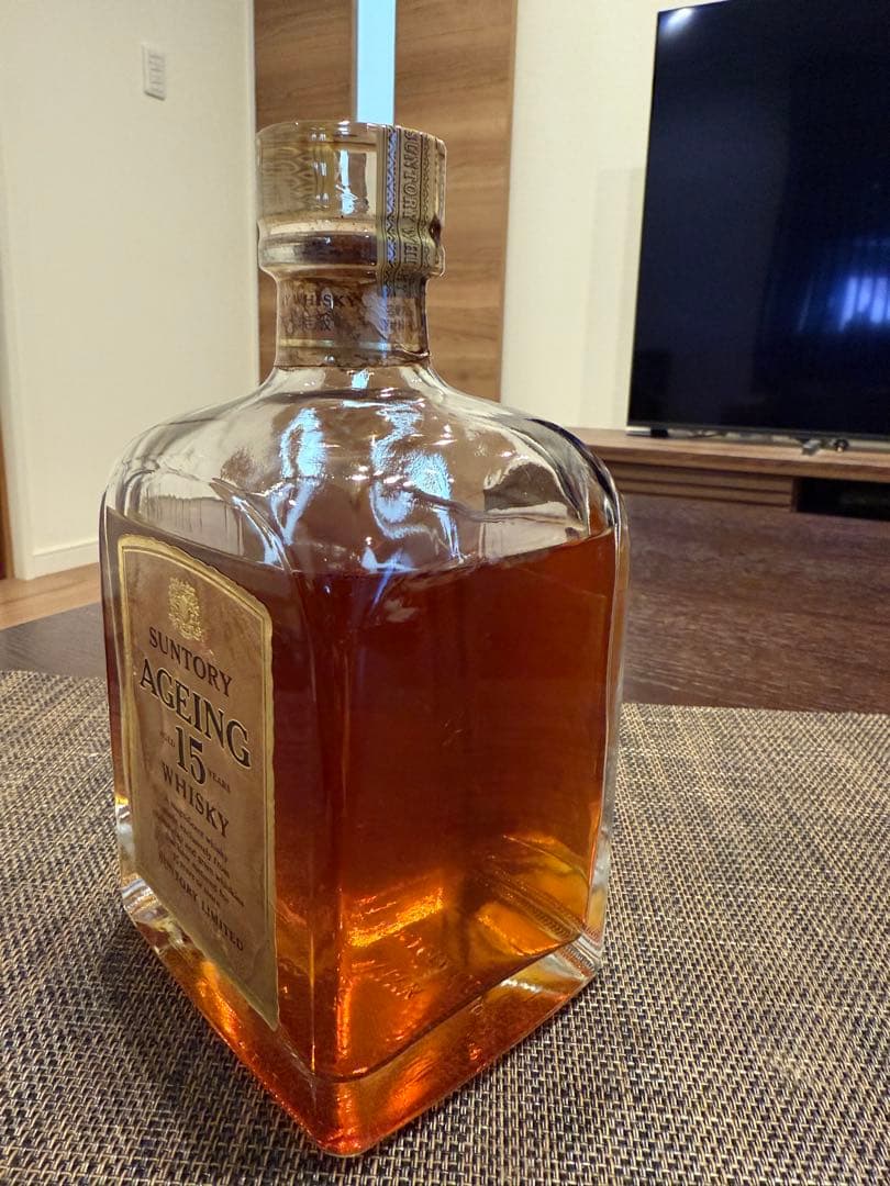【未開封】 サントリー エイジング 15年 ウイスキー 750ml
