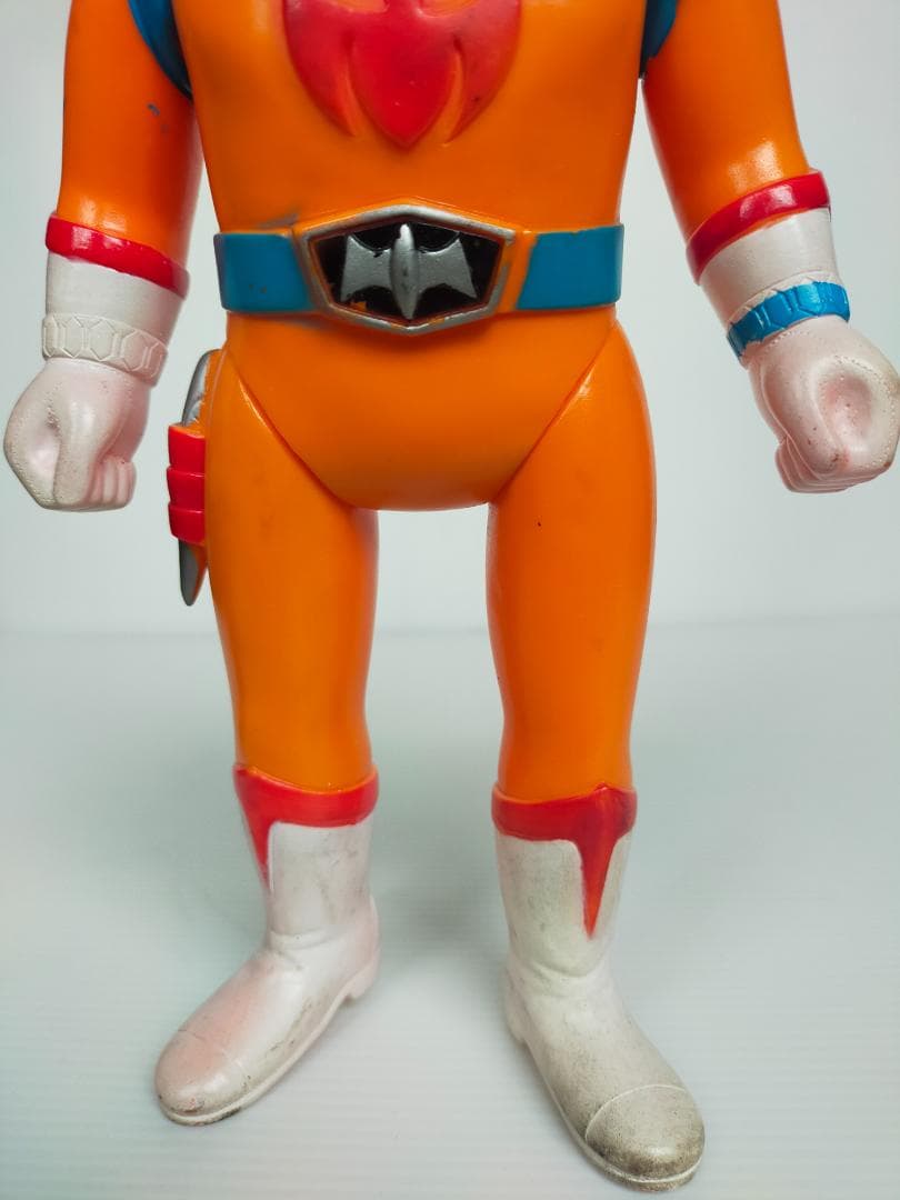 ポピー　ゼロテスター　吹雪シン　ソフビ　２３ｃｍ　当時物　特撮