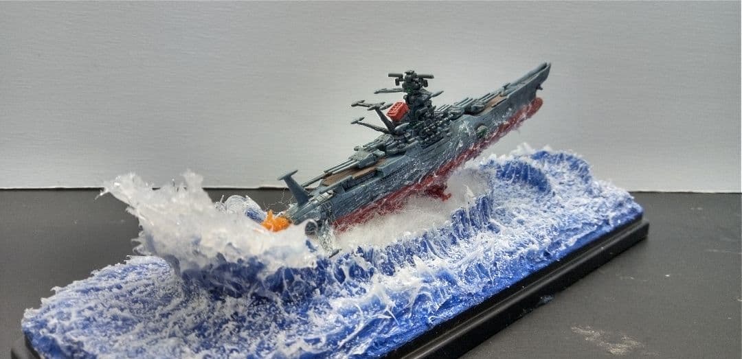 バンダイ.メカコレシリーズ.宇宙戦艦ヤマト2199 ジオラマ 完成品