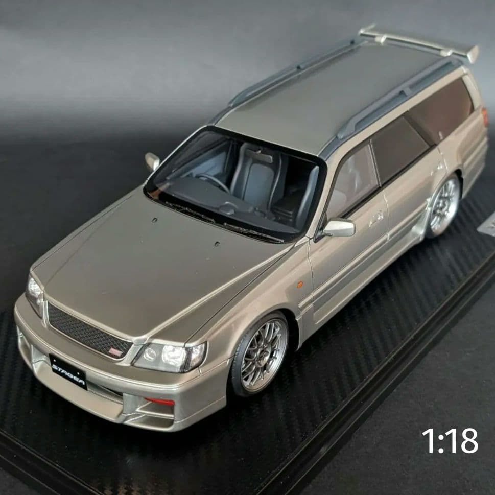 イグニッションモデル 1/18 NISSAN ステージア 260RS シルバー