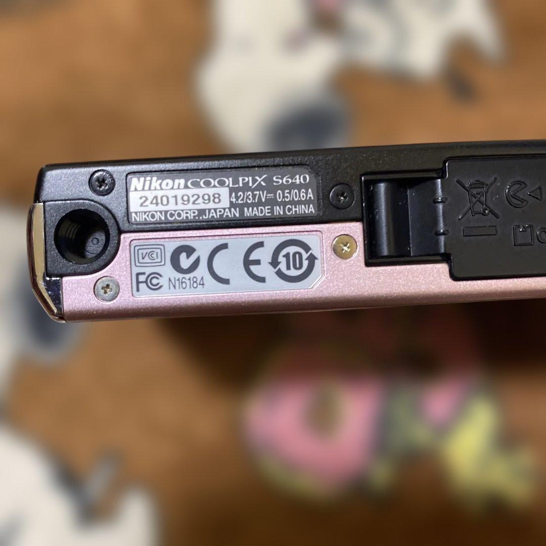 Nikon ニコン COOLPIX S640 ピンク デジカメ