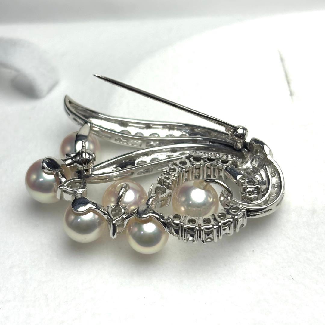 TASAKI ダイヤモンド ブローチ 2.42ct pt900 プラチナ