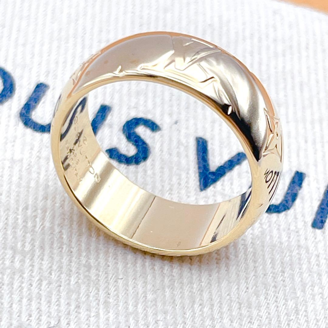 LOUIS VUITTON リング　モノグラム　ネックレス　ゴールド