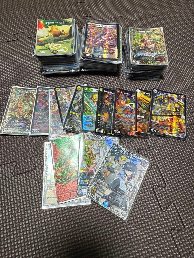 デュエマ引退品　4世代主人公テーマデッキ他光物多数