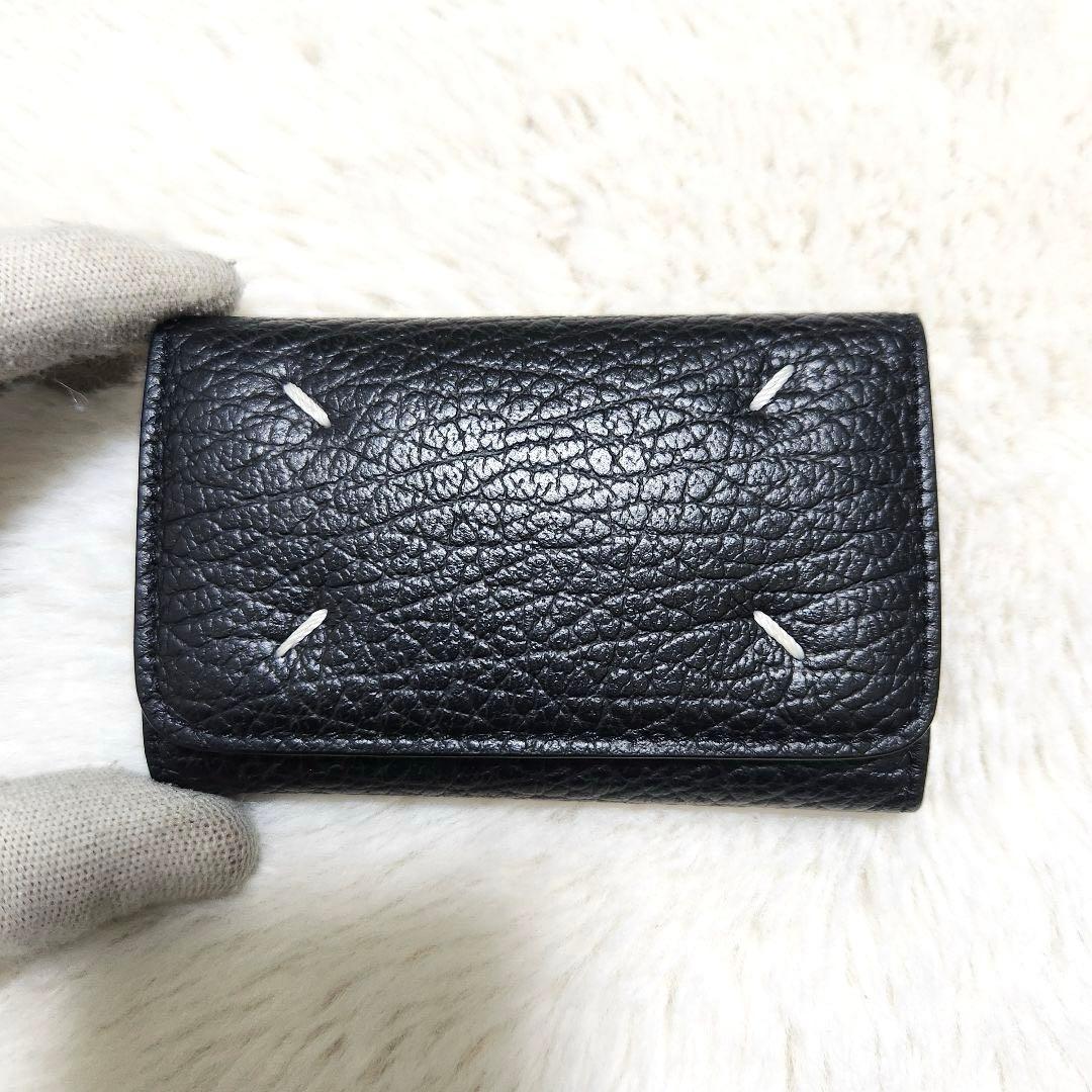 ✨極美品　付属品完備✨マルジェラ　キーケース　キーリング　6連　カレンダー　黒