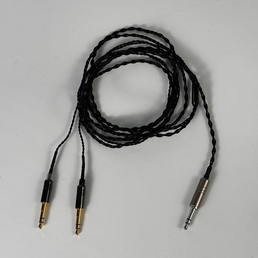 eイヤホン Obsidian ヘッドフォンケーブル 2.2m