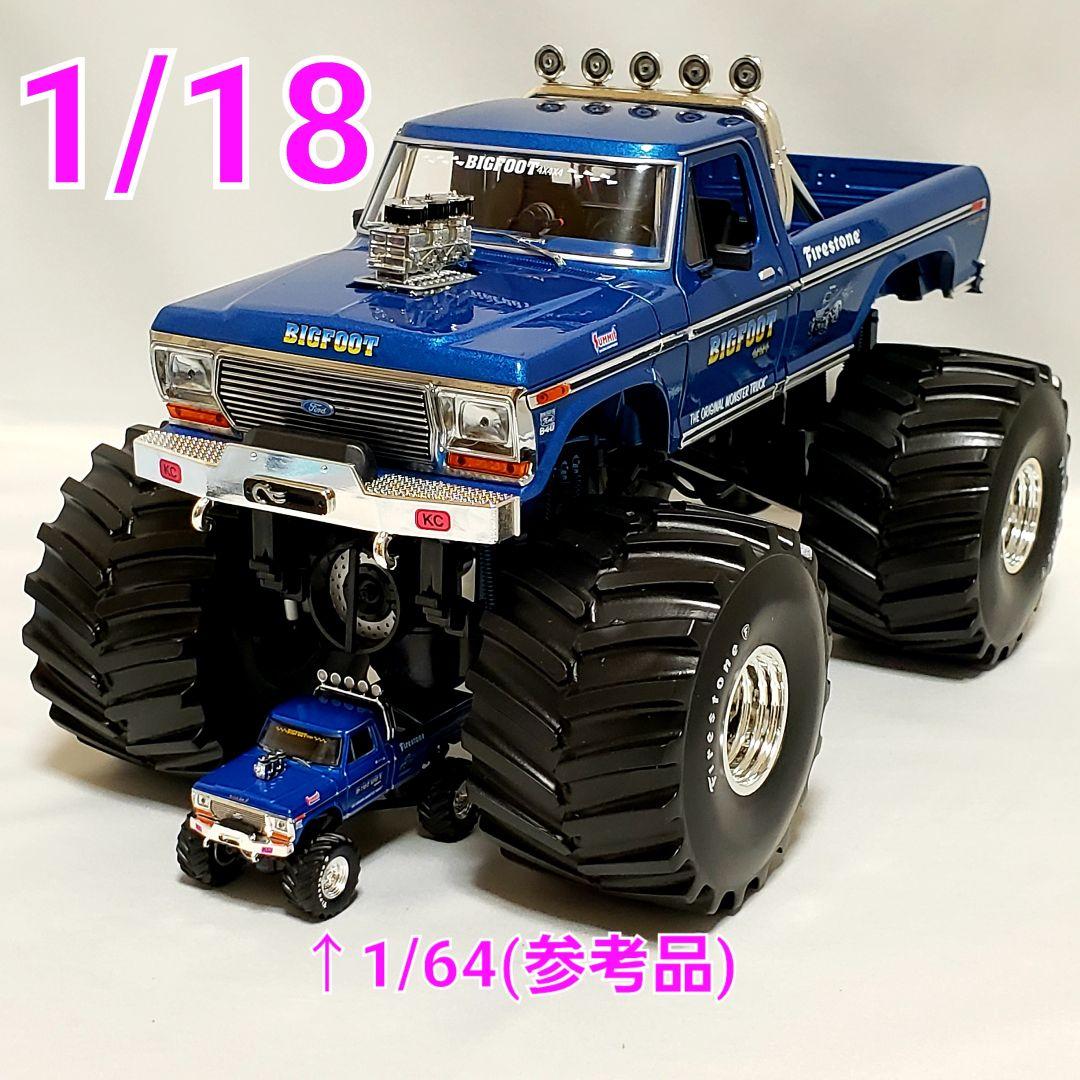 超ビッグサイズ！1/18グリーンライト ビッグフット FORD F-250