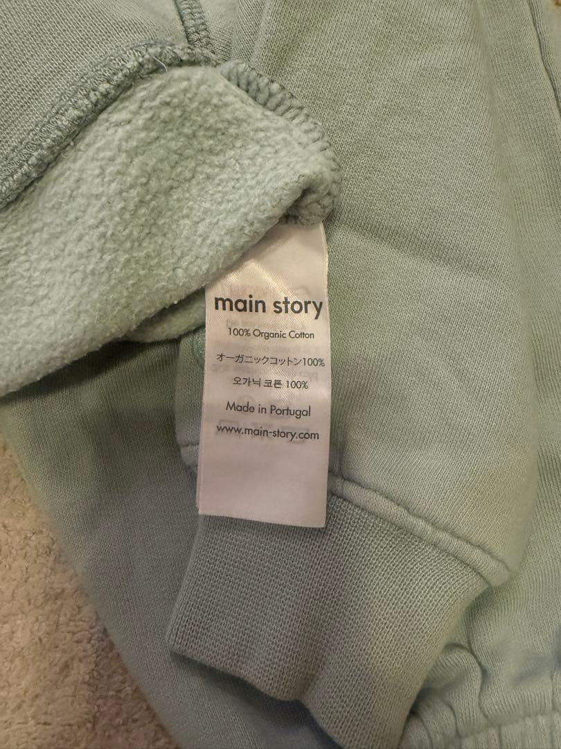 main story スウェットセットアップ