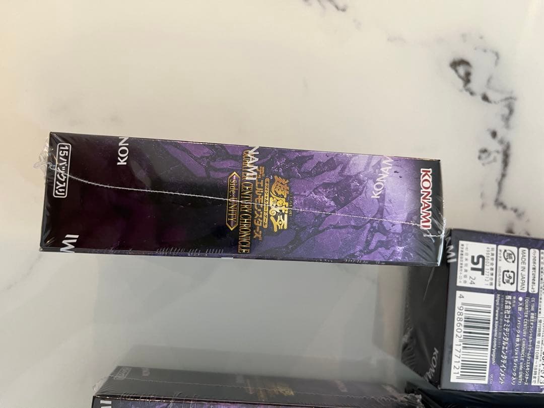 遊戯王 QUARTER CENTURY CHRONICLE UNITY 4box