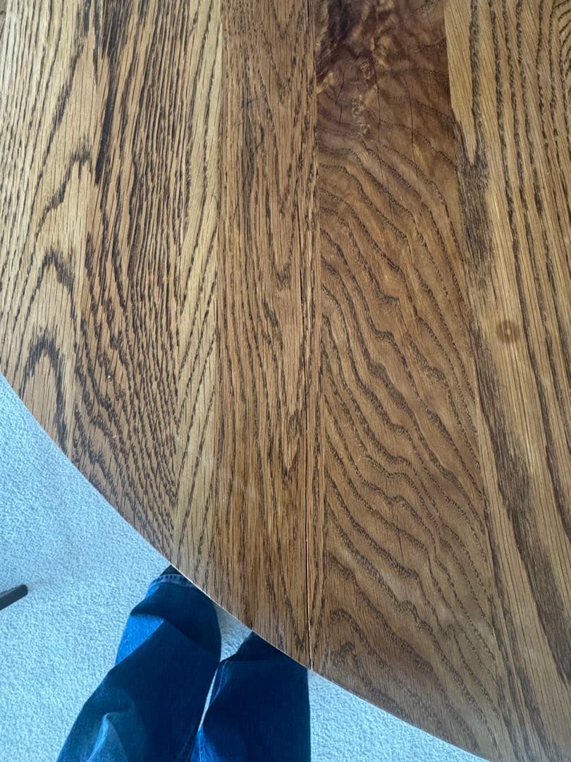 【吉原】unico ウニコADDAY ラウンドダイニングテーブル