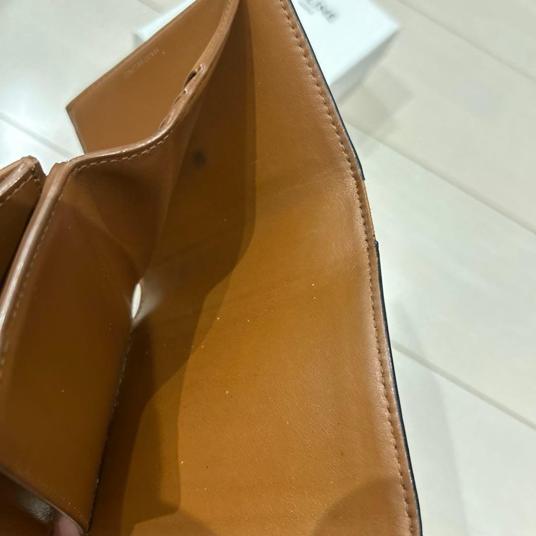 CELINE セリーヌ マカダム 総柄 トリオンフ 三つ折り財布