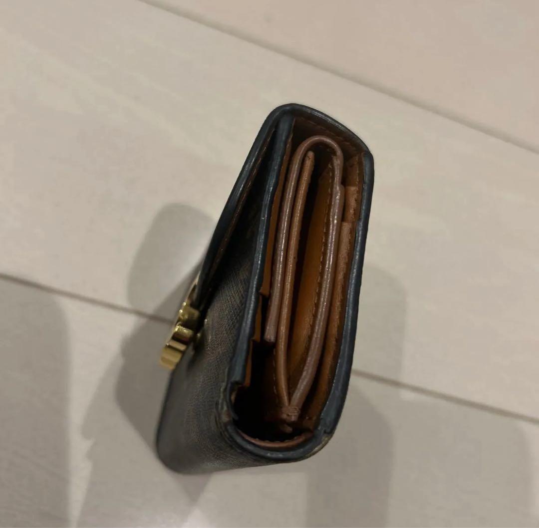 CELINE セリーヌ マカダム 総柄 トリオンフ 三つ折り財布