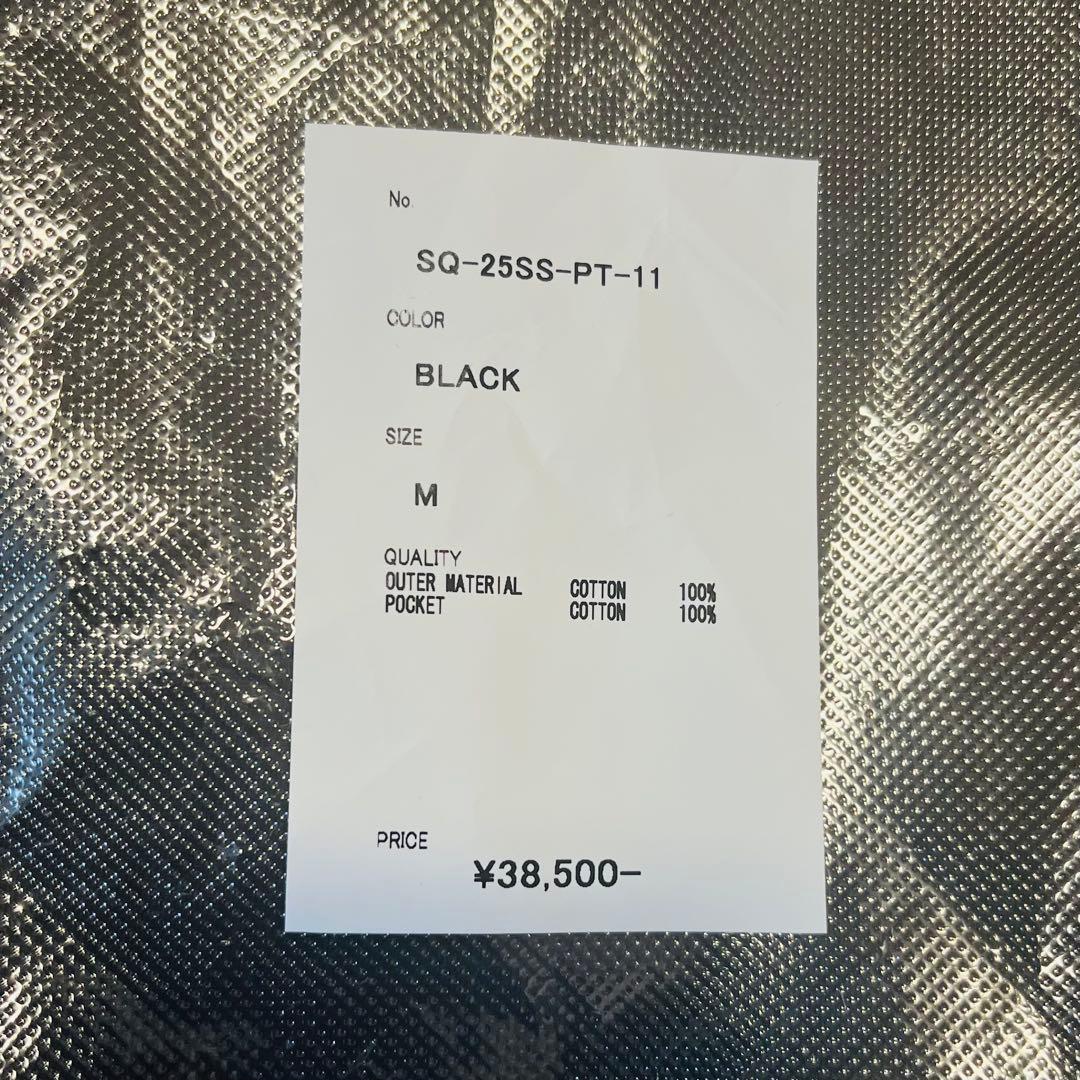 黒M SEQUEL TYPE-F SQ-25SS-PT-11 FRAGMENT