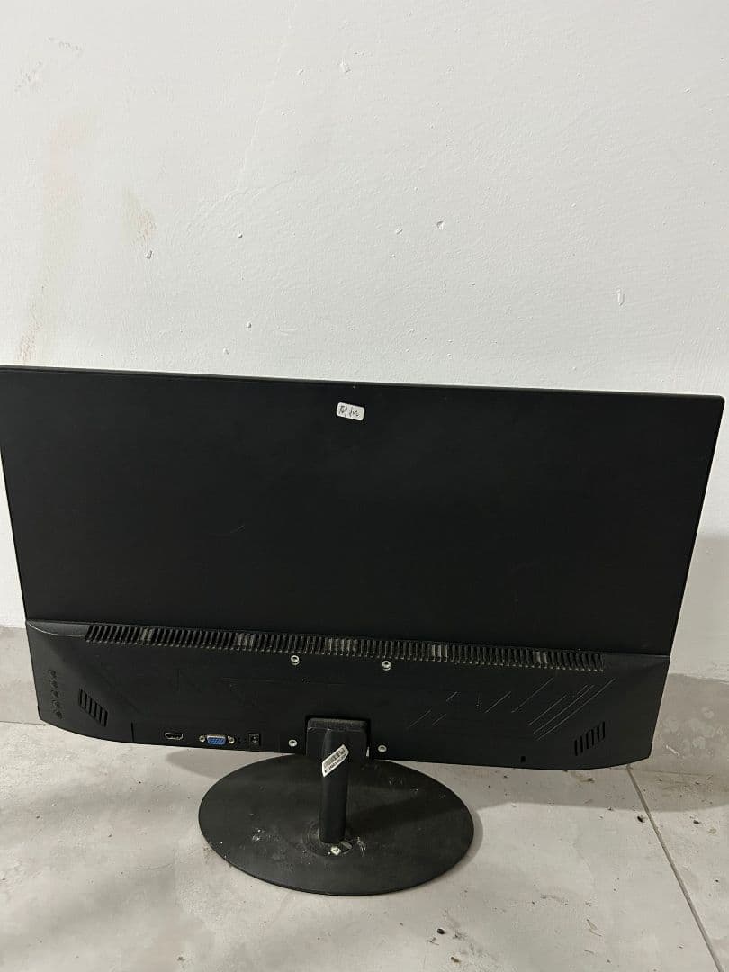 ディスプレイモニター 本体 黒