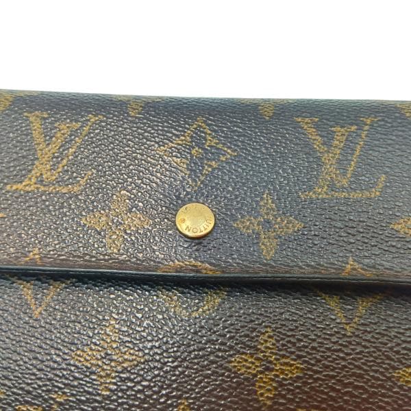 ルイヴィトン モノグラム インターナショナル 長財布 三つ折り メンズ 0047