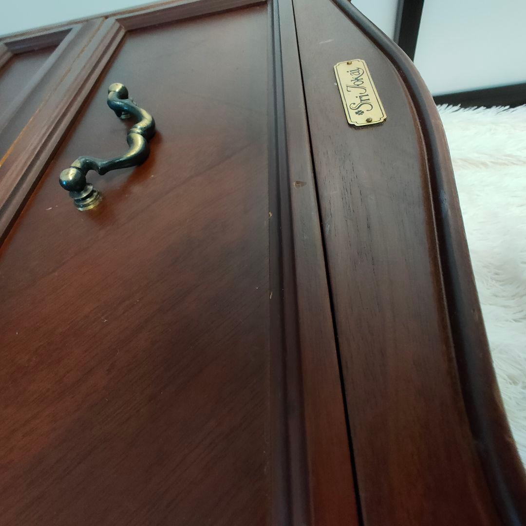 送料込み◎サイドチェスト　Sri　Tokai　東海家具　国産　猫足　アンティーク