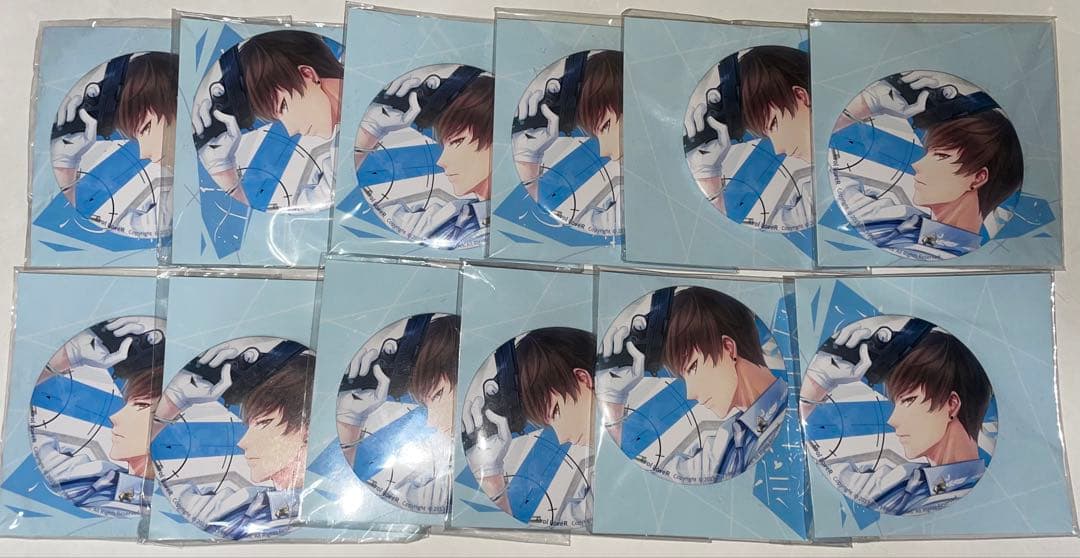 恋とプロデューサー 恋プロ カラ鉄 ハク 缶バッジ　24個