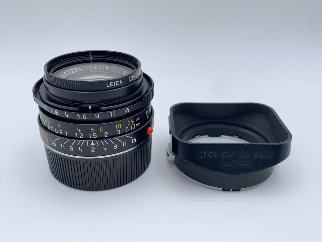【美品】Leica ライカSummicron-m 35mm F2 E39ドイツ製
