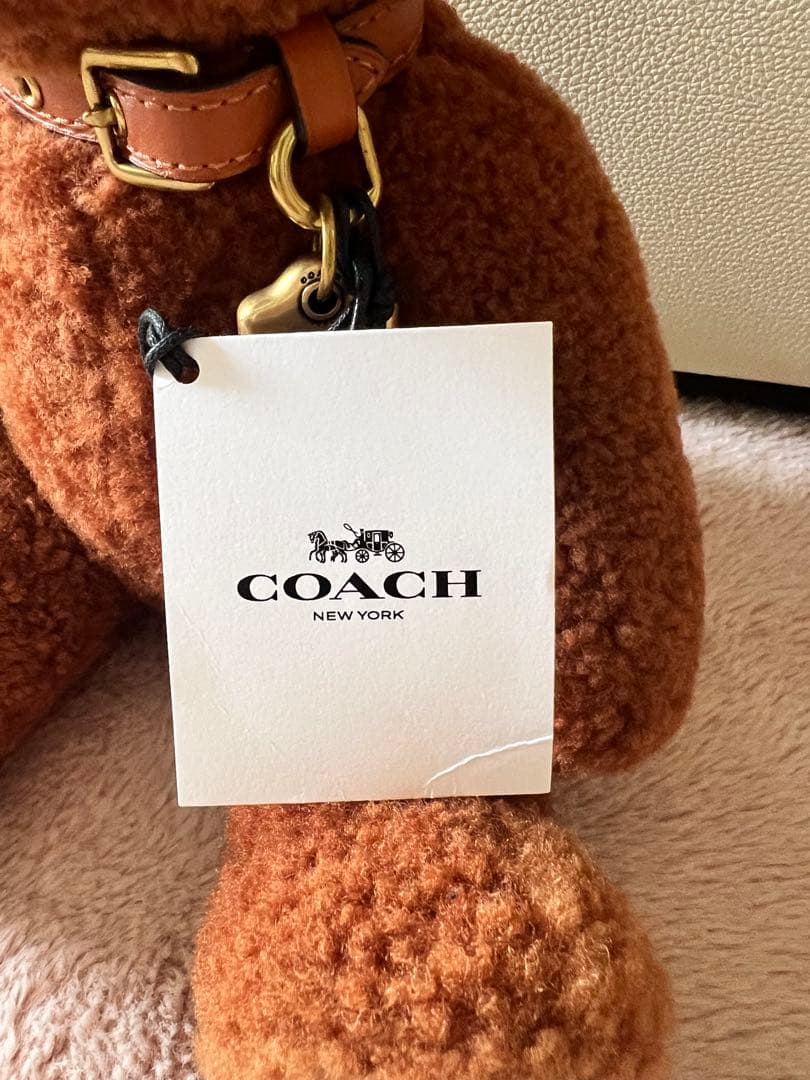 コーチ　COACH ベア　くま　ぬいぐるみ　新品未使用