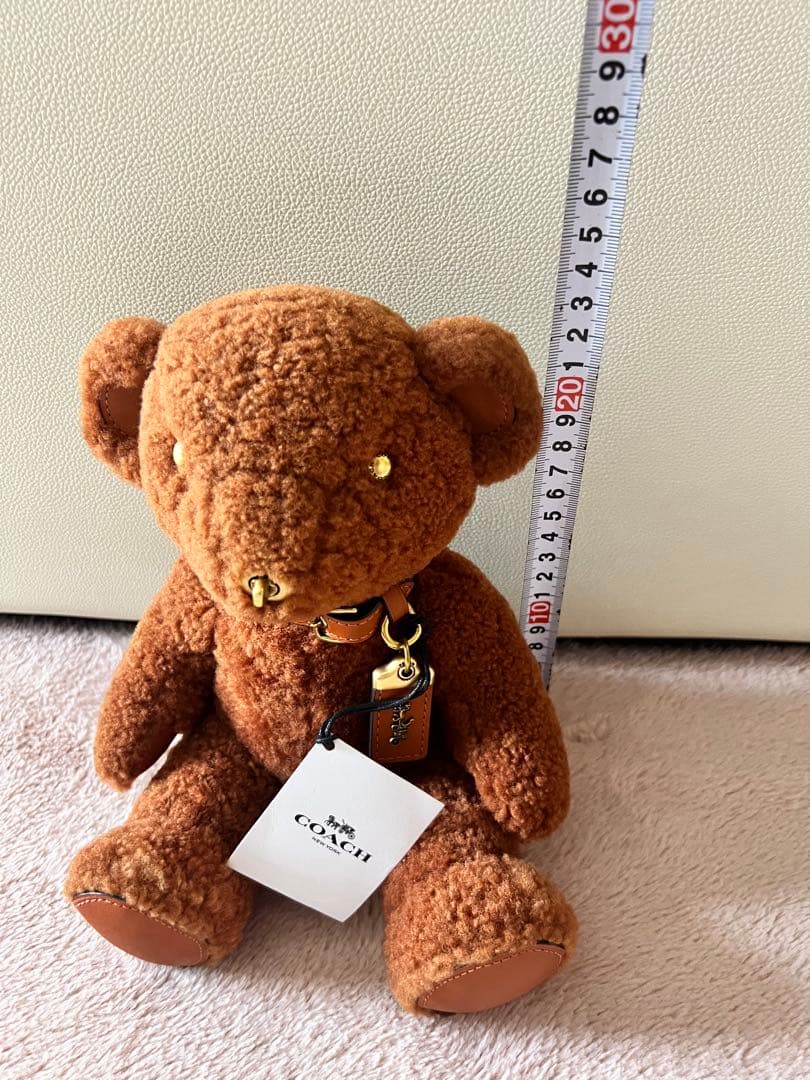 コーチ　COACH ベア　くま　ぬいぐるみ　新品未使用