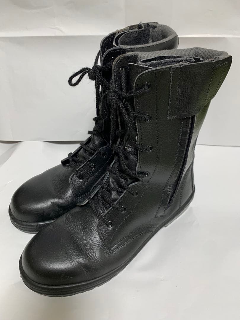 [ミドリ安全］静電安全靴JIS規格 消防仕様 長編上靴 ラバーテック