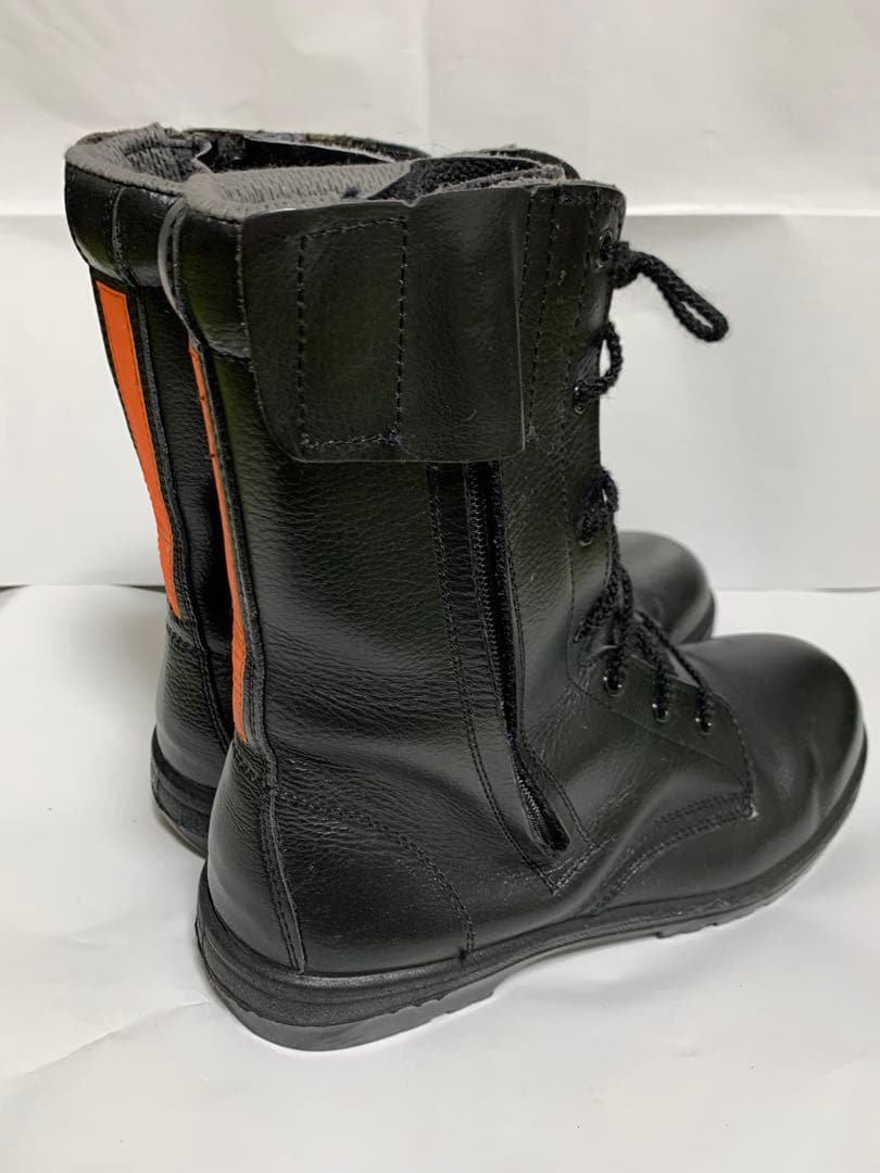 [ミドリ安全］静電安全靴JIS規格 消防仕様 長編上靴 ラバーテック