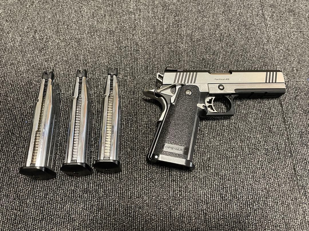 東京マルイ ハイキャパ カスタムデュアルステンレス