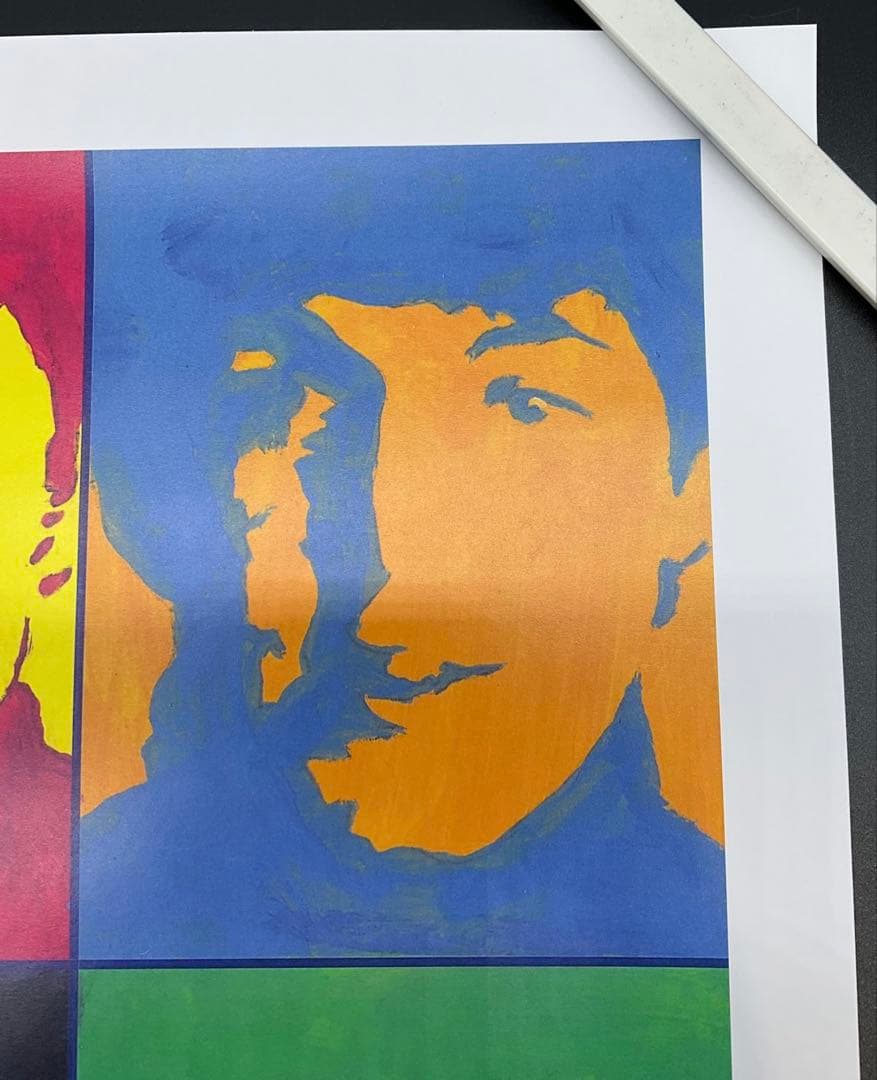 アンディ ウォーホル リトグラフ ビートルズ Beatles 世界 300枚限定