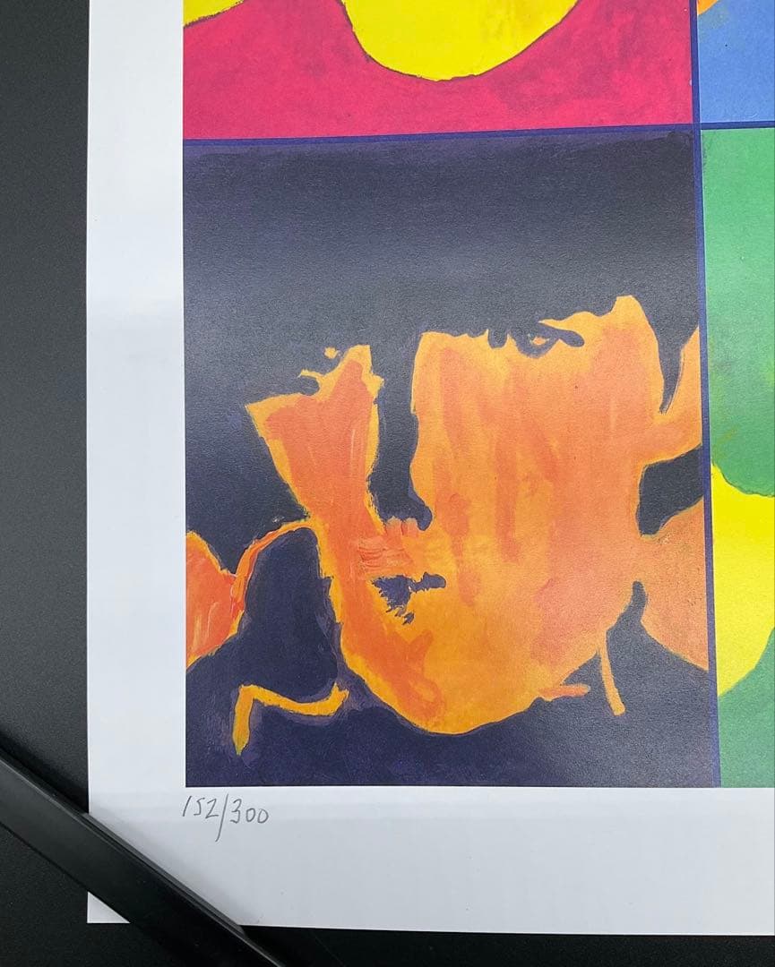 アンディ ウォーホル リトグラフ ビートルズ Beatles 世界 300枚限定