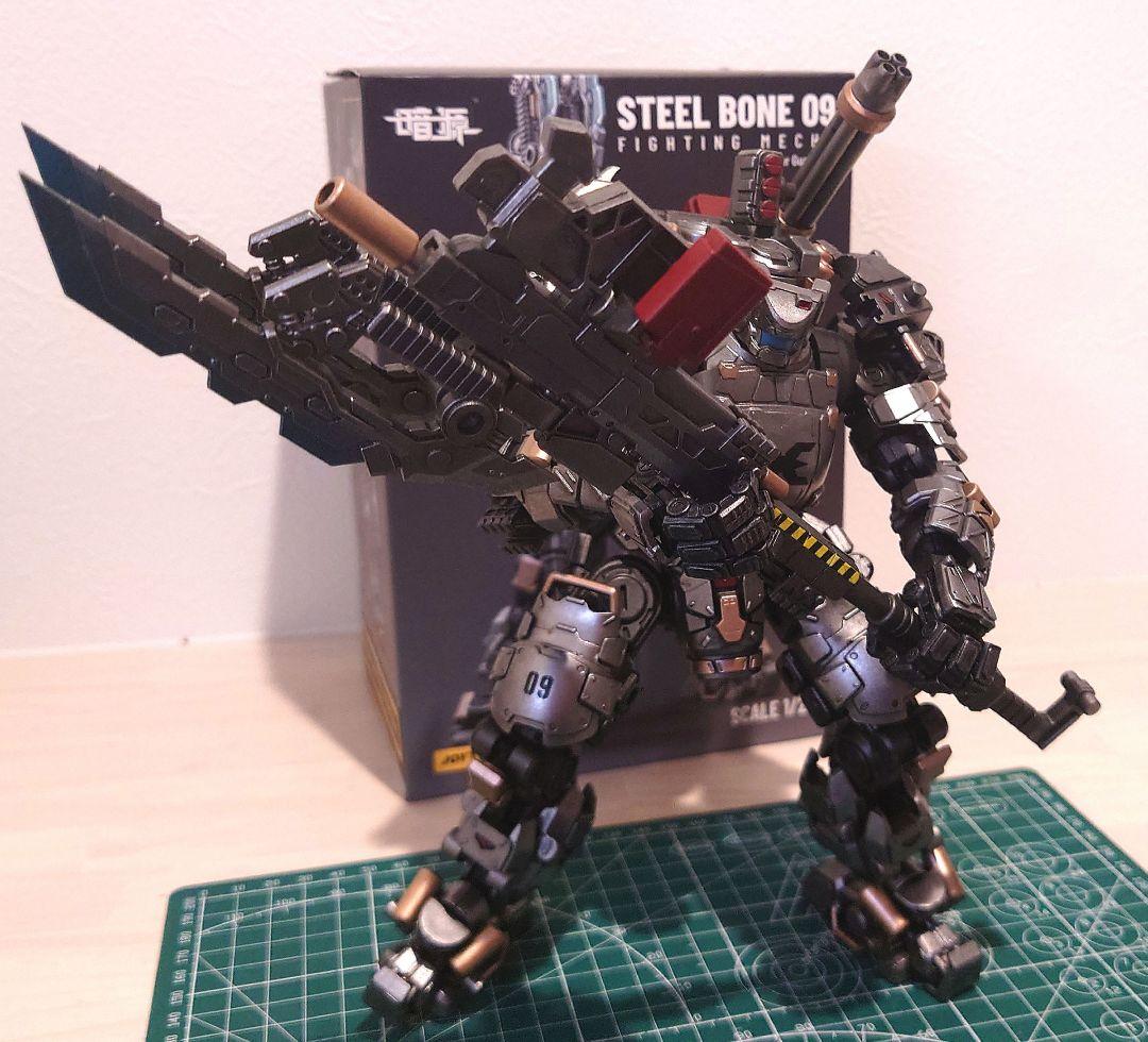 暗源　JOYTOY　STEEL BONE　シルバーガーディアン