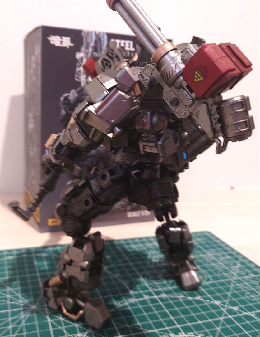 暗源　JOYTOY　STEEL BONE　シルバーガーディアン