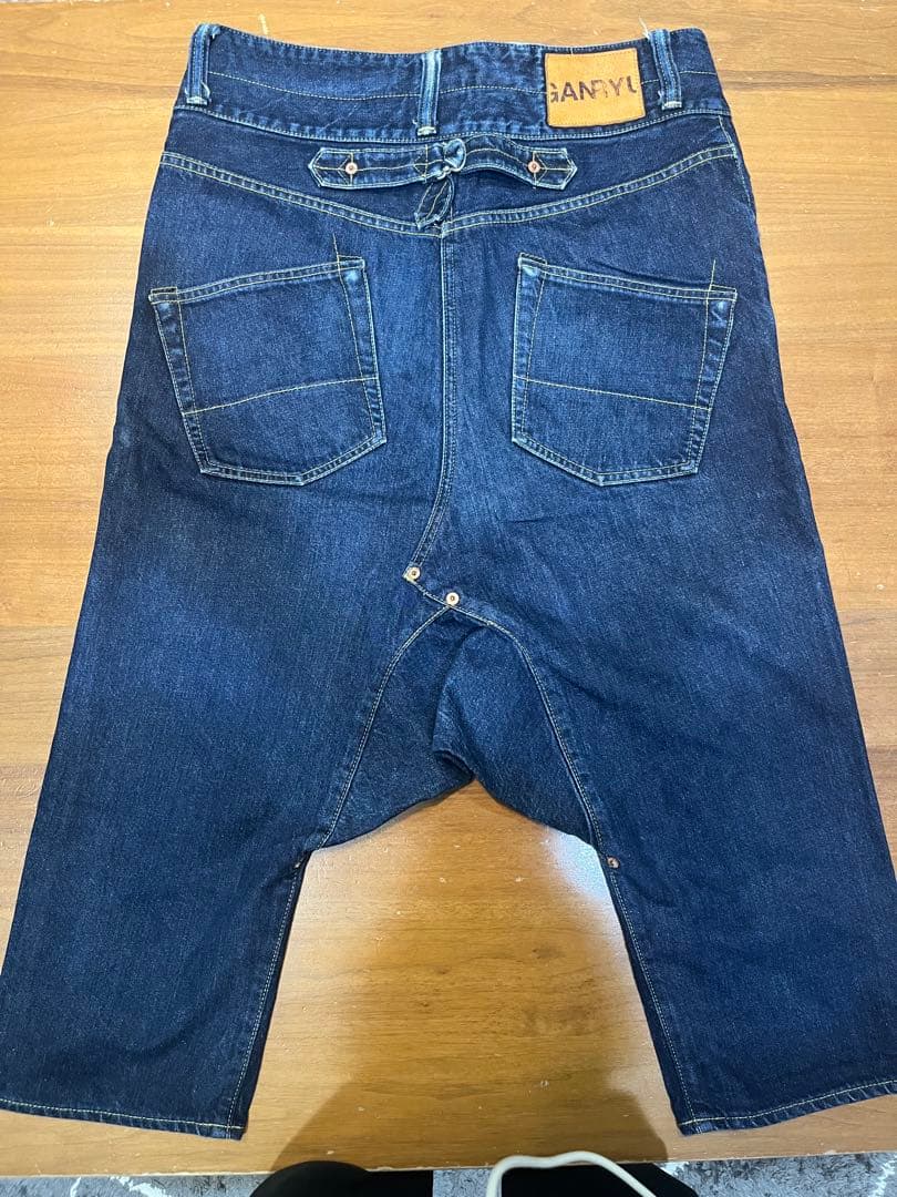 GANYU デニム サルエルパンツ【S】