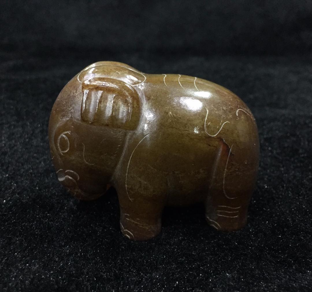 漢代 太平有象置物 古玉和田玉籽料 中国美術骨董工芸収蔵品