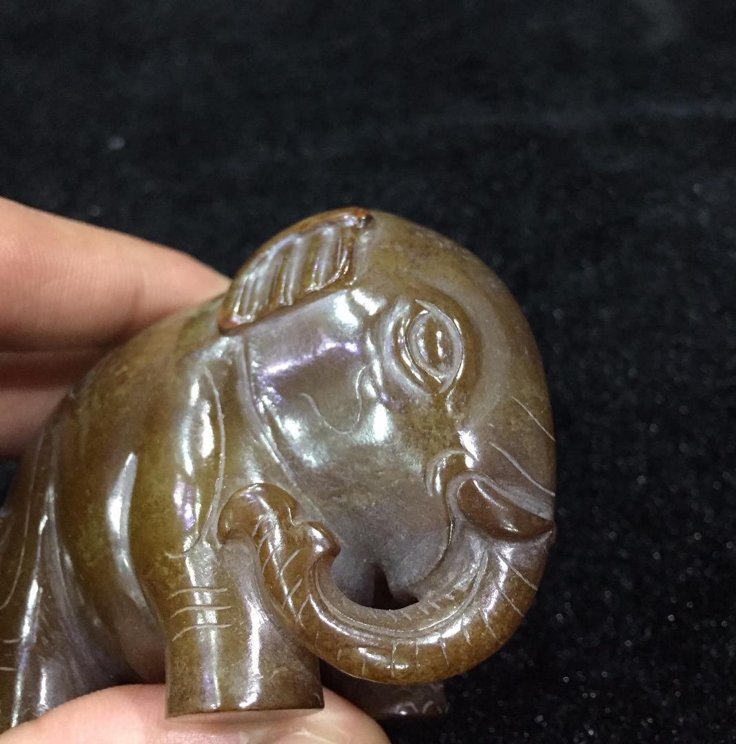 漢代 太平有象置物 古玉和田玉籽料 中国美術骨董工芸収蔵品