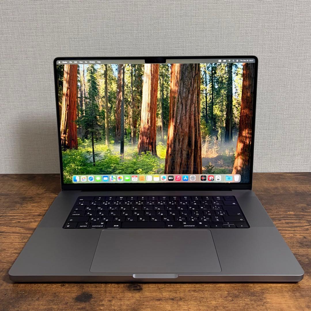 MacBook Pro 16インチ M1 Proメモリ32GB SSD512GB