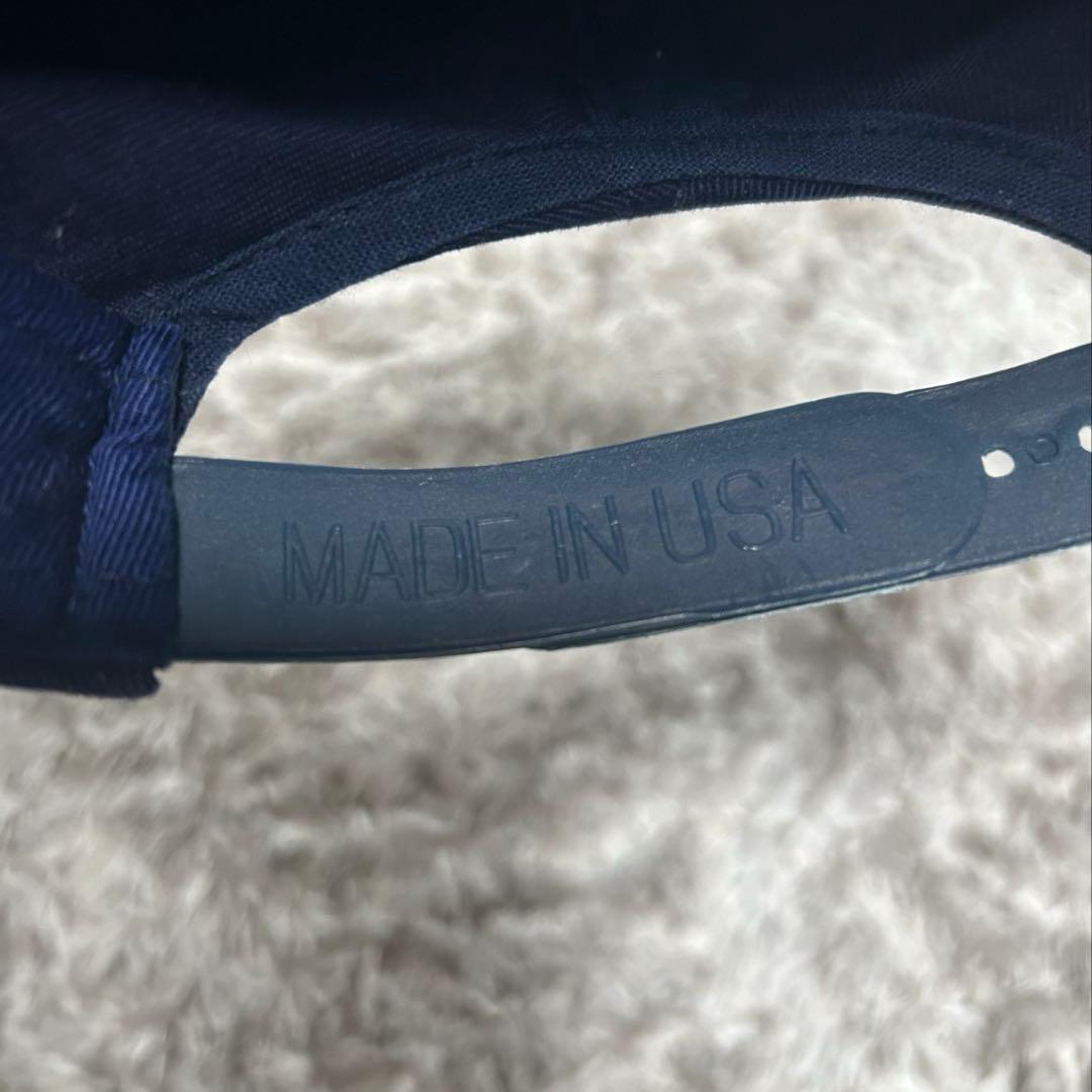 90s USA製   カルバンクライン キャップ ネイビー