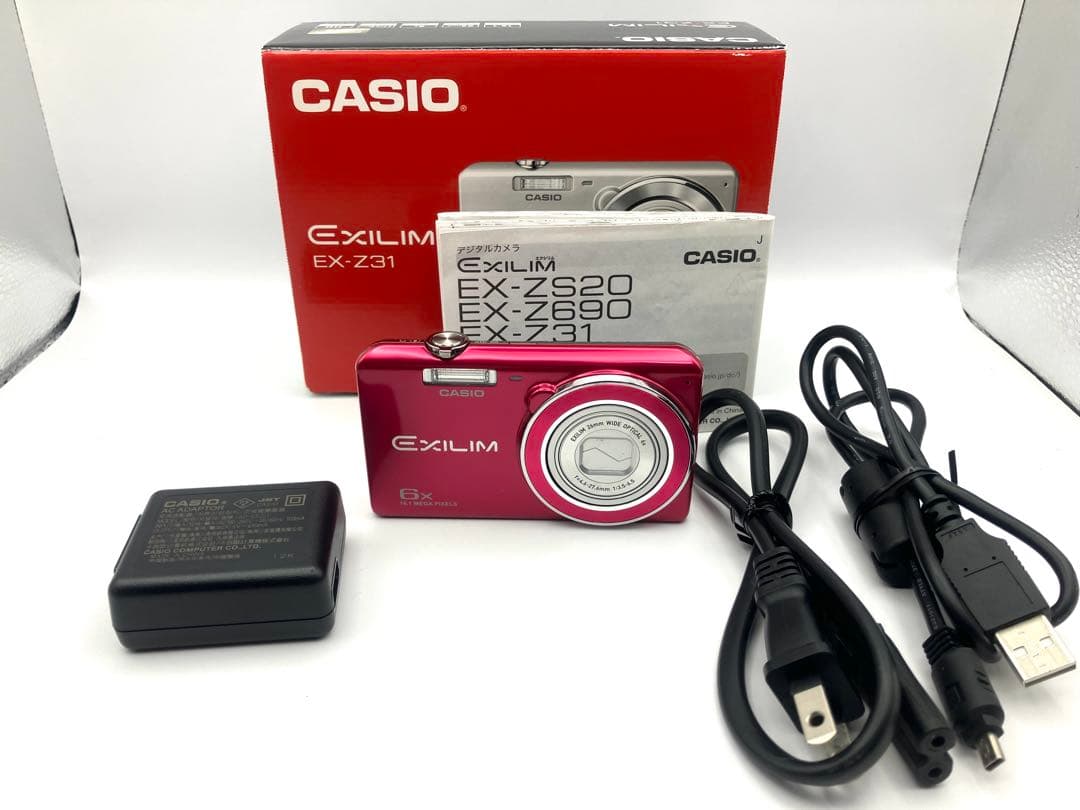 CASIO EXILIM EX-Z31 ピンク 1310万画素　デジカメ