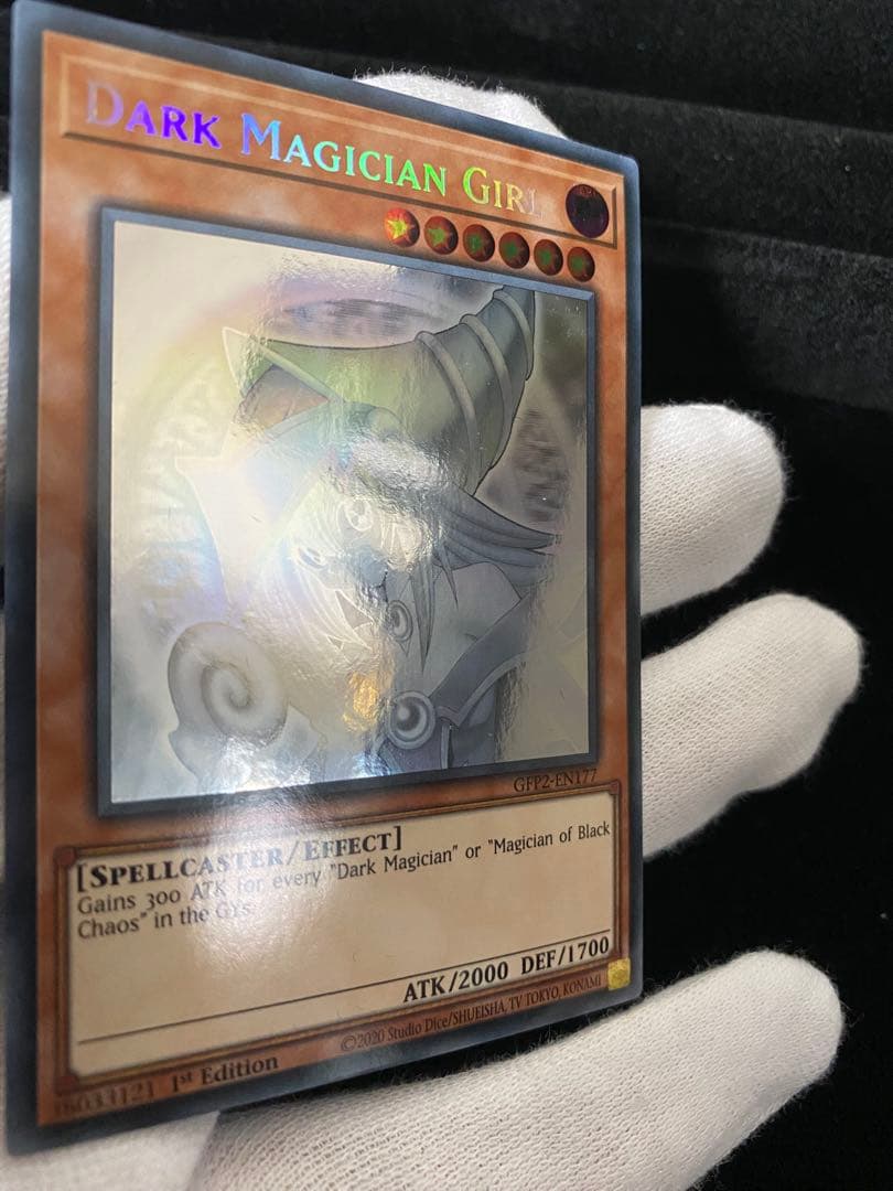 ブラックマジシャンガール ゴーストレア 英語 1st