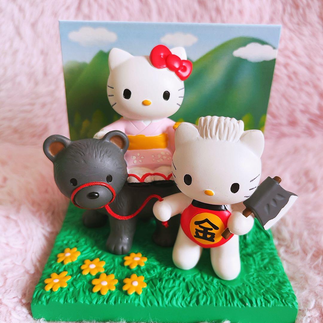 希少レア　ハローキティ　ダニエル　金太郎　置物　平成レトロ　サンリオ　2002