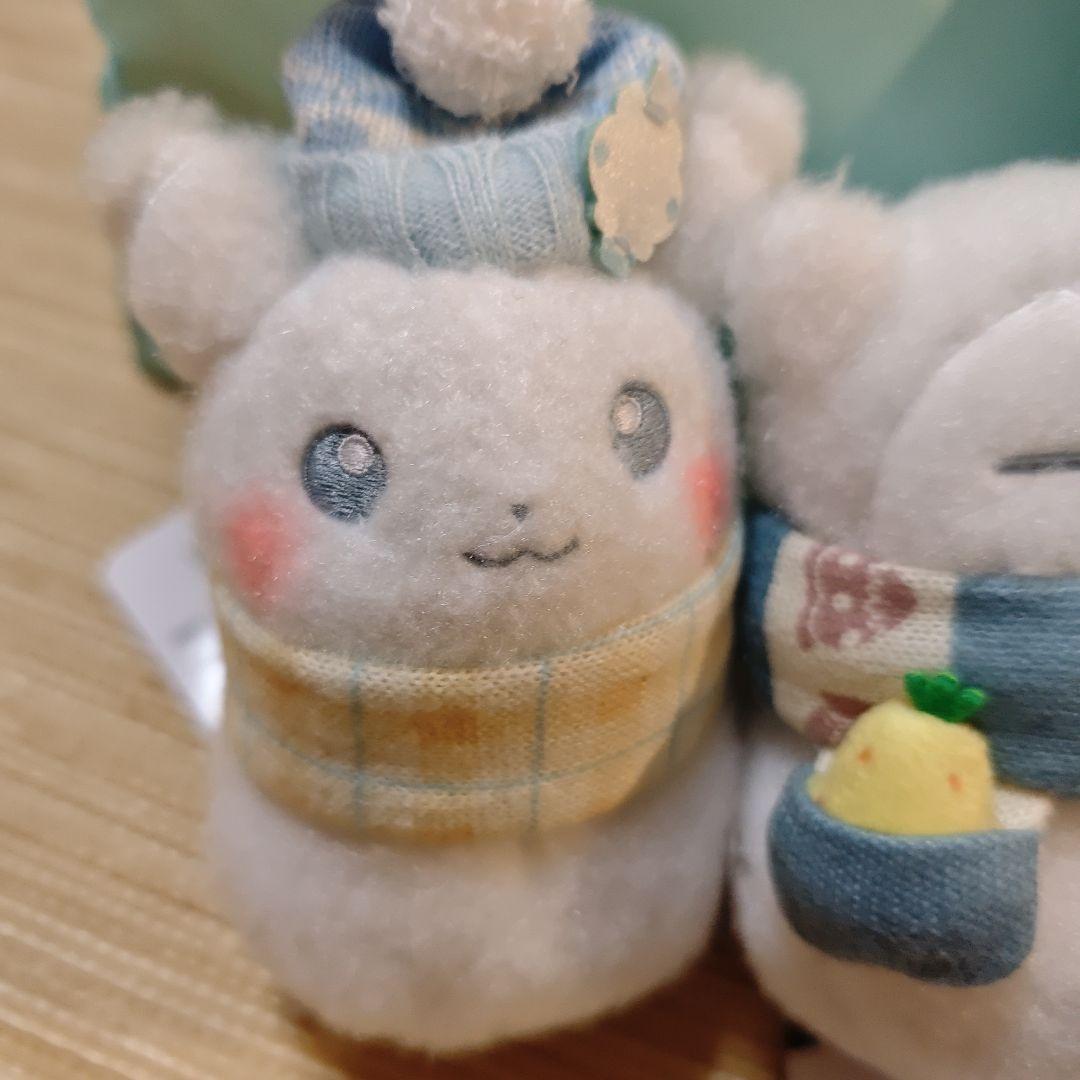 新品未使用 4体セット​​ピカチュウ カビゴン ヤドン ぬいぐるみ 雪だるま