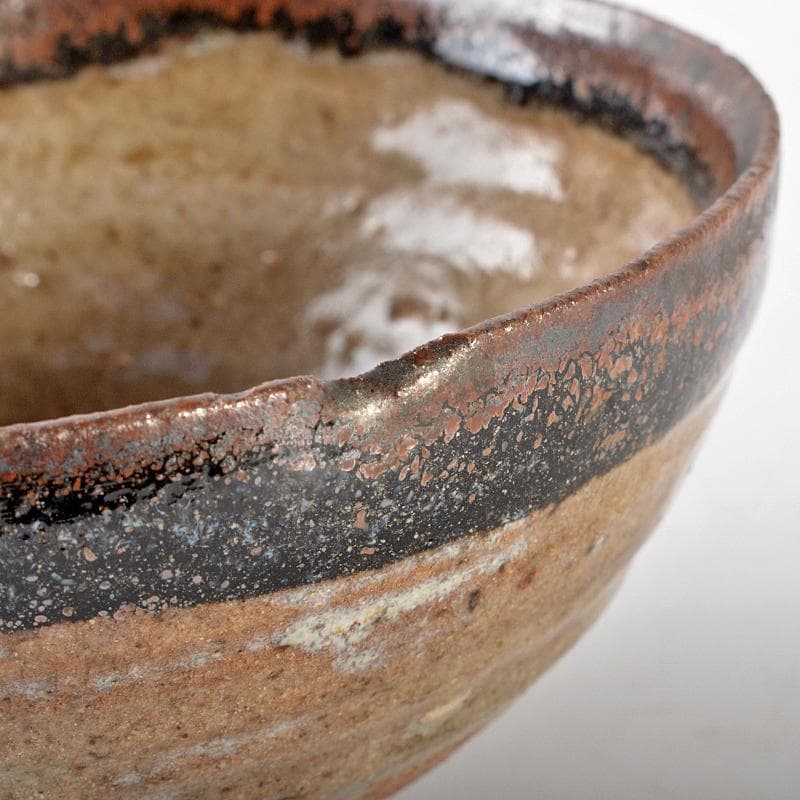 茶道具　唐津焼　絵唐津　茶碗　裏千家十四代淡々斎書付箱　D　R5716